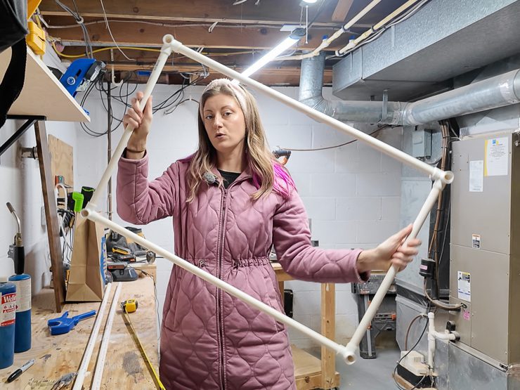 main frame of pvc cold frame